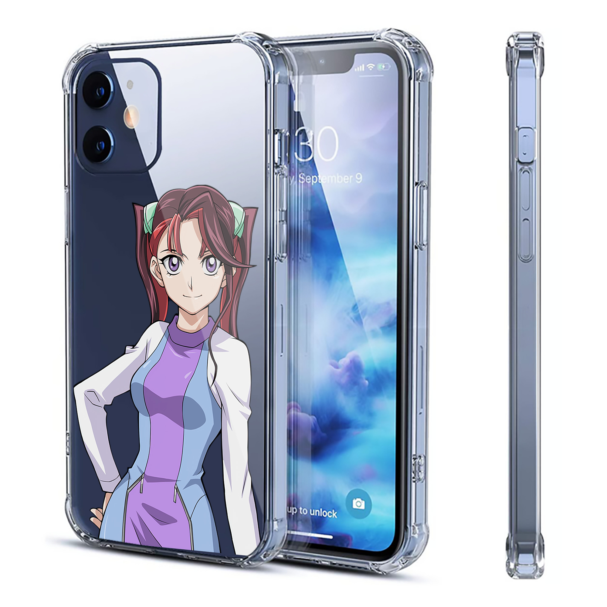 （画像用） 遊☆戯☆王 Yu-Gi-Oh! 【iPhone 12シリーズ対応】透明スマホケース（クリアソフトケース）